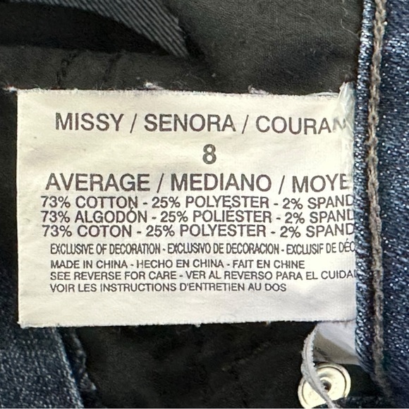 466 - NINE WEST JEANS - BOOT CUT - Picture 15 of 16